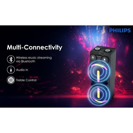 Philips TAX5708/94 400 Watt Party Speaker-5