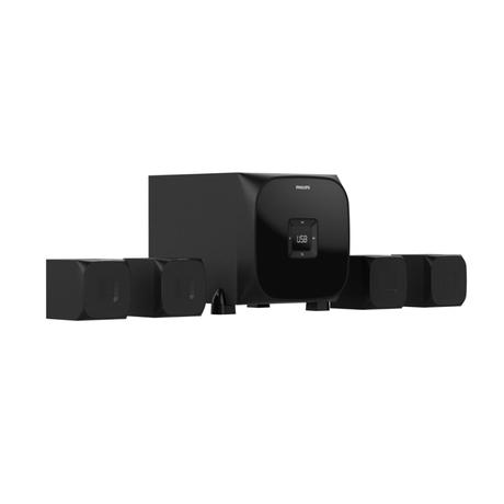 Philips Audio SPA8170B 4.1Ch 100W Bluetooth Multimedia Speaker with Rich Bass, Multi-Connectivity Option with Supporting USB, Optical, Aux-in for Easy Connection, Black-1
