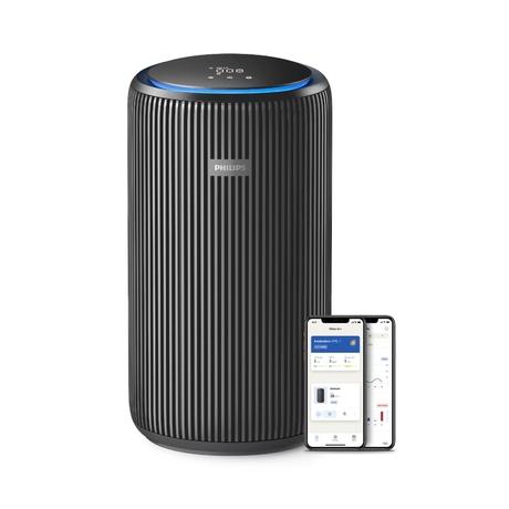 Philips Smart Air Purifier 4000 Series AC4221/60, HEPA, Carbon & Pre-Filter, Real-Time AQI Display, Removes 99.97 percent Virus, Allergen, Dust & PM2.5, 50 percent Quieter, Filter Life up to 9000 Hrs, Covers 700 Sq.Ft (Ideal for Living Rooms)-0
