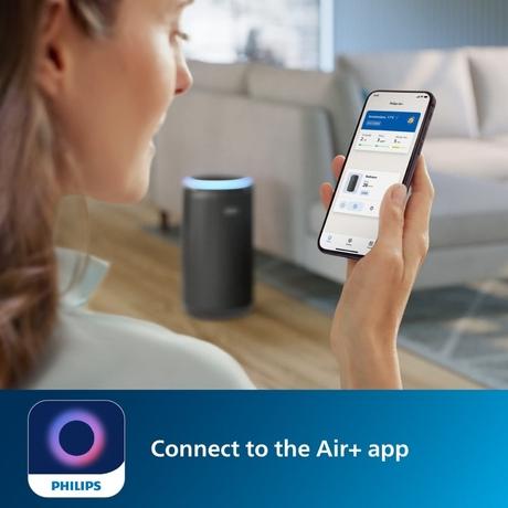 Philips Smart Air Purifier 4000 Series AC4221/60, HEPA, Carbon & Pre-Filter, Real-Time AQI Display, Removes 99.97 percent Virus, Allergen, Dust & PM2.5, 50 percent Quieter, Filter Life up to 9000 Hrs, Covers 700 Sq.Ft (Ideal for Living Rooms)-5