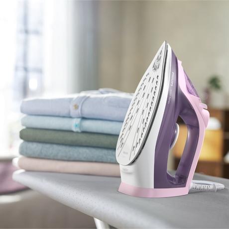 Philips SpeedPro DST3020/30 2200 W Steam Iron, 300 ml Tank, 35 g/min Steam, 160 g Boost, Purple-5