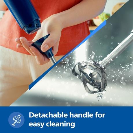 Philips 300 W Hand Blender with Metal Chopper, Hl1683-4