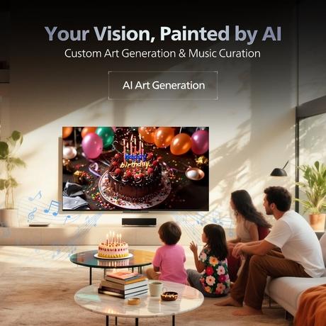 Philips 138 cm (55 inches), 4K Ultra HD QLED Smart QD-Mini LED Google TV, Black, 55MLED610/94-14