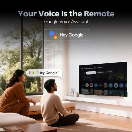 Philips 138 cm (55 inches), 4K Ultra HD QLED Smart QD-Mini LED Google TV, Black, 55MLED610/94-17