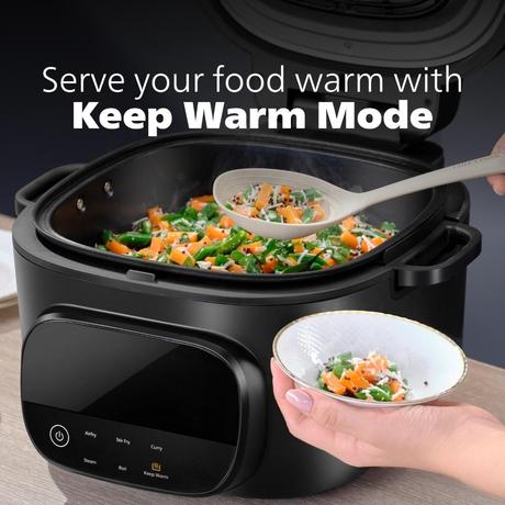 Philips OneChef 6L Smart All in One Cooking Device with 33-in-1 Functions, AmbiHeat Technology, NX5300/00-8
