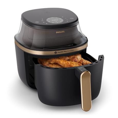 Philips 2000 W 7.2 L Air Fryer, Black, NA342-3