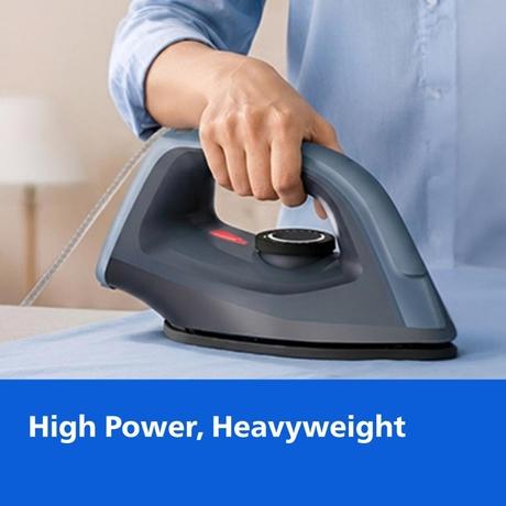Philips DST0700/00 Heavy Weight Dry Iron 1350 W, Teal Blue-1
