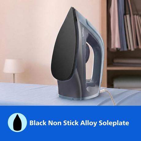 Philips DST0700/00 Heavy Weight Dry Iron 1350 W, Teal Blue-4