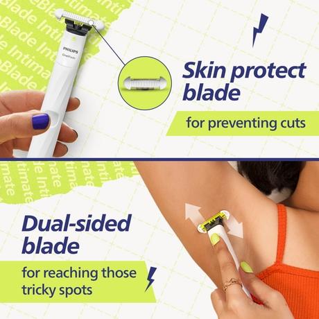 Philips Oneblade Women's Intimate Trimmer, QP1924/20-6