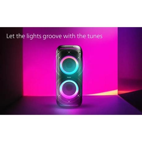 Philips TAX4900/94 120 W Party Speaker, Upto 10 Hours of Playtime, Black-11
