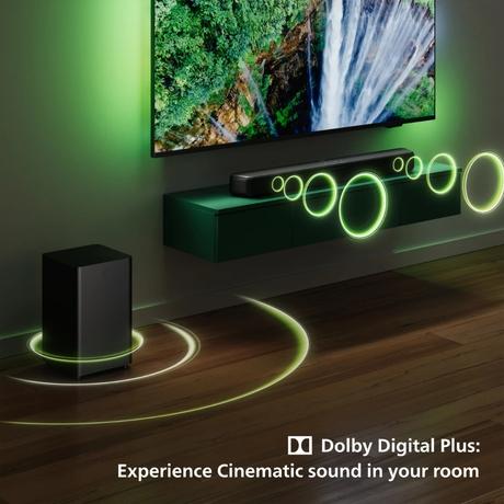 Philips TAB5309/94 2.1 Channel 240 W Sound Bar, Dark Grey-3