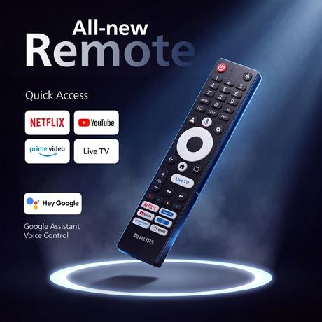 Philips 215.9 cm (85 inch) 4K QLED Google TV, 85PQT8101/94-10