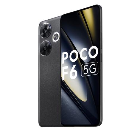 Buy Poco F6 5G 256 GB, 8 GB RAM, Poco Black, Mobile Phone at