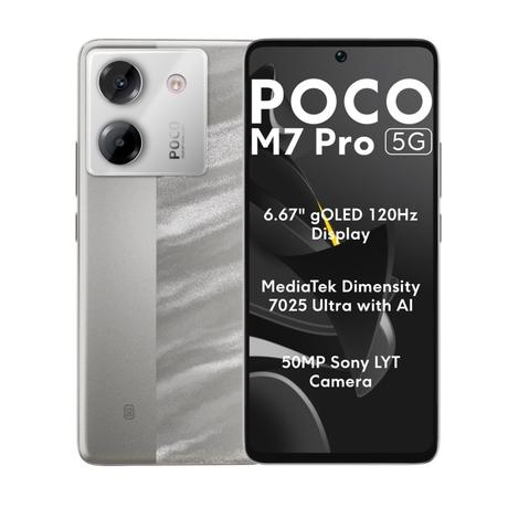 POCO M7 Pro 5G 128 GB, 6 GB RAM, Lunar, Mobile Phone-0