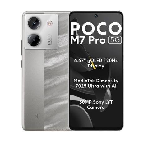 POCO M7 Pro 5G 256 GB, 8 GB RAM, Lunar, Mobile Phone-0