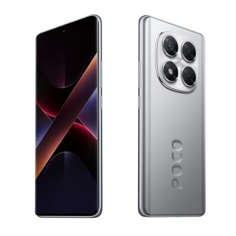 POCO X7 5G 256 GB, 8 GB RAM, Silver, Mobile Phone-1
