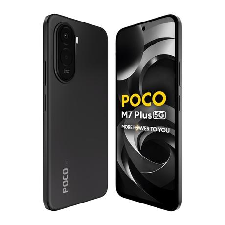 POCO M7 Plus 5G 128 GB, 4 GB RAM, Black, Mobile Phone-3