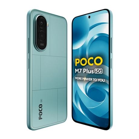 POCO M7 Plus 5G 128 GB, 6 GB RAM, Blue, Mobile Phone-3