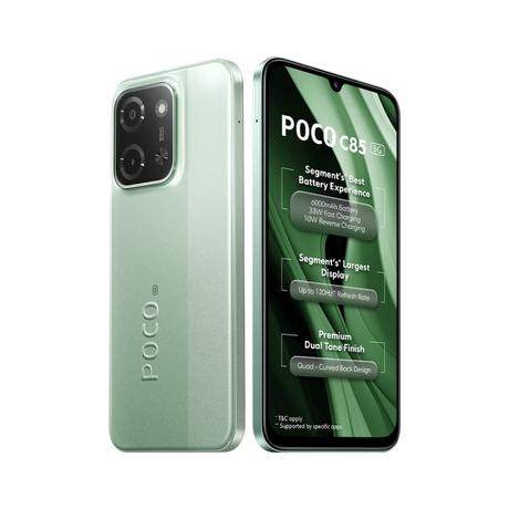 POCO C85 5G 128 GB, 6 GB RAM, Green, Mobile Phone-5