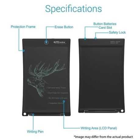 Portronics 25.4 cm (10 inch) Ruffpad 10 Plus POR 233 E-Slate, Black-2