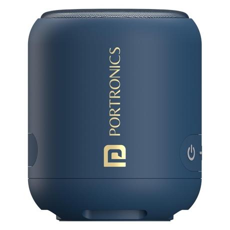 Portronics Sound Drum 1 Bluetooth Speaker (12 W), Blue-0