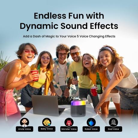 Portronics POR 2000 16 Watts Dash 3 Bluetooth Speaker (Black)-3