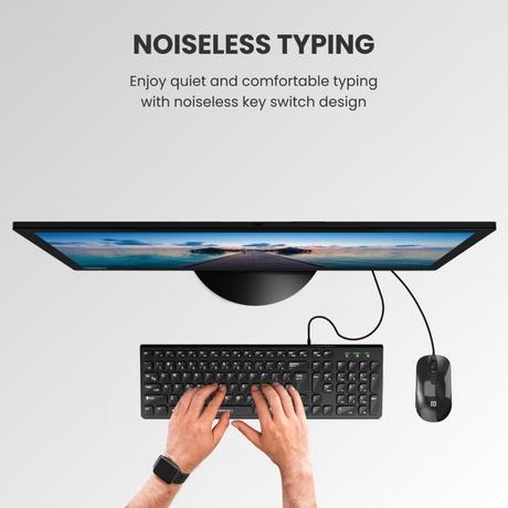 Portronics Ki-Pad 2 Wired Keyboard, Black-1