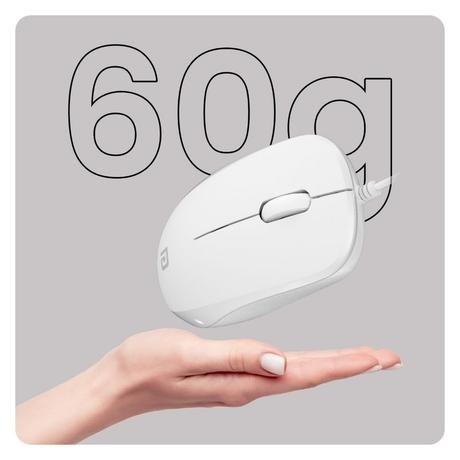 Portronics Toad 102 Wired Mouse, White-6
