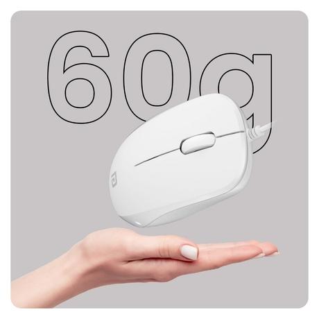 Portronics Toad 102 Wired Mouse, White-6