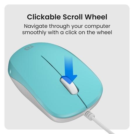 Portronics Toad 102 Wired Mouse, Green-4