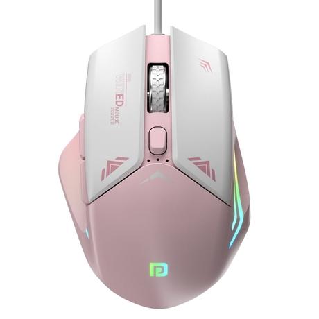 Portronics Vader Wired Gaming Mouse, Pink-0
