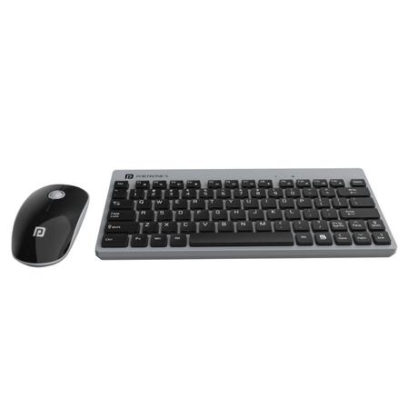 Portronics Key2 Wireless Keyboard & Mouse Combo, Grey-0