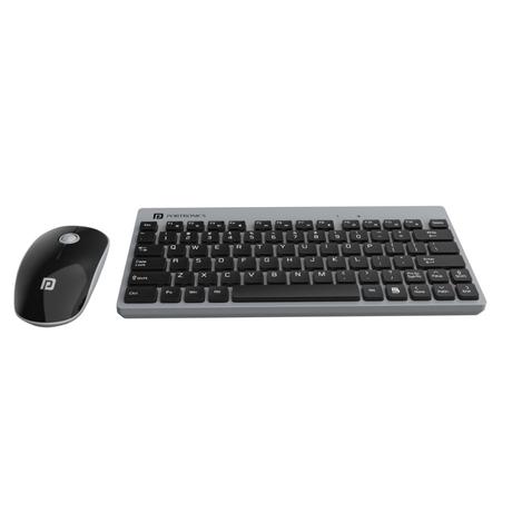 Portronics Key2 Wireless Keyboard & Mouse Combo, Grey-0