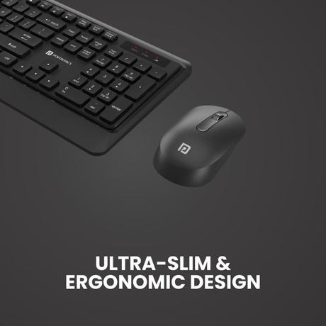 Portronics Key5 Wireless Keyboard & Mouse Combo, Z-Black-4