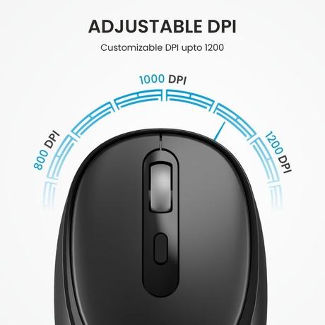 Portronics Key7 Wireless Keyboard & Mouse Combo, Black-4