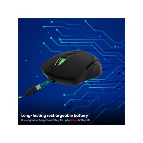 Portronics Toad One Bluetooth Mouse, Black-6