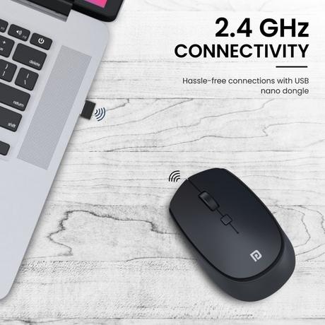 Portronics Toad 23 Wireless Mouse, Black-4