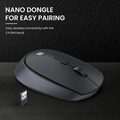 Portronics Toad 23 Wireless Mouse, Black-7