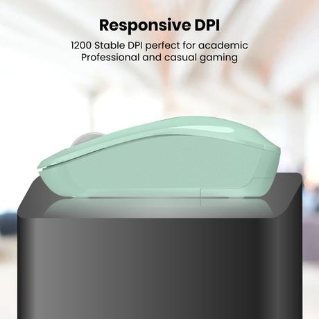Portronics Toad 25 Wireless Mouse, Green-3