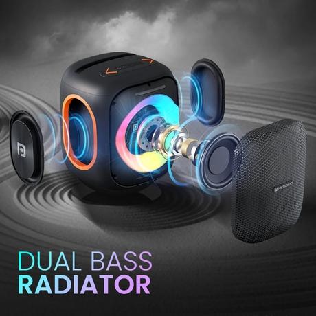 Portronics Dash 10 Bluetooth Speaker (50 W), Black-5