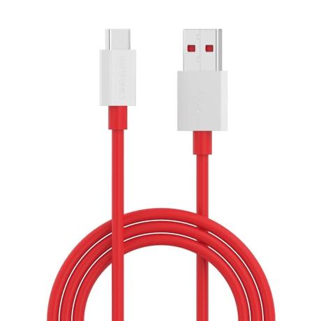 Portronics Konnect Type A to Type C 65 W Power Cable, Red-0