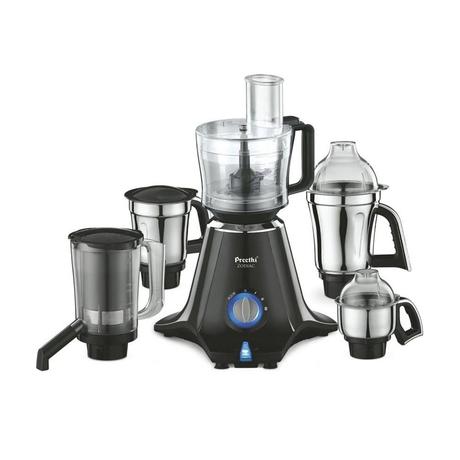 Preethi Zodiac MG-218 750-watt Mixer Grinder with 5 jars includes 3 In 1 insta fresh juicer Jar & Master chef food processor Jar-0