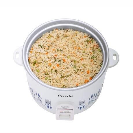 Preethi Glitter 1.8 litres Electric Rice Cooker with Rust Proof Body & Anodized Aluminium Pan-2