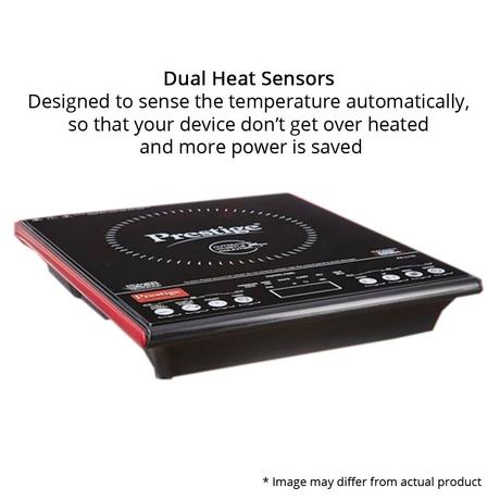 Prestige PIC 3.1 V3 2000 Watts Induction Cooktop, Touch Panel,Anti-Magnetic Wall, Black-2