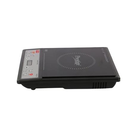 Prestige PIC22 1200 Watts Induction Cooktop, 6 Pre-Set Menus, Anti Magnetic Wall, Black and Silver-2