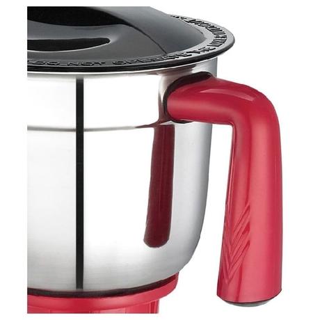 Prestige Regal 750W 4 Jars Mixer Grinder, Red and Black-3