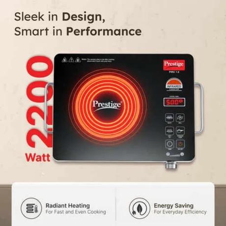 Prestige 2200 W Infrared Cooktop-4