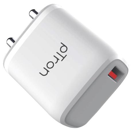 pTron Volta FC11 USB Charger (White)-0