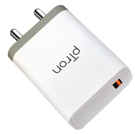 pTron Volta Elite Charger (White/Grey)-0