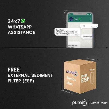 Pureit Revito Max 9 litres RO+MF+UV Water Purifier-7